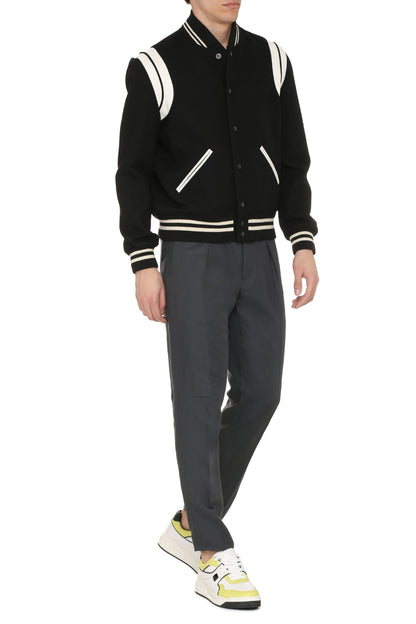 Teddy wool bomber jacket RTW