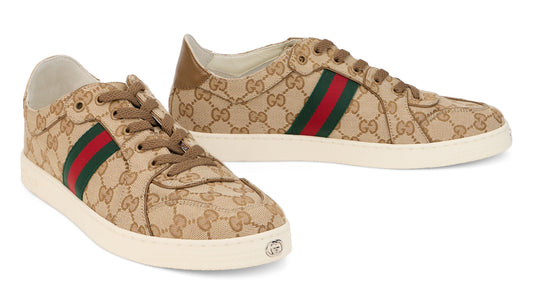 Sneakers with monogram SHOES