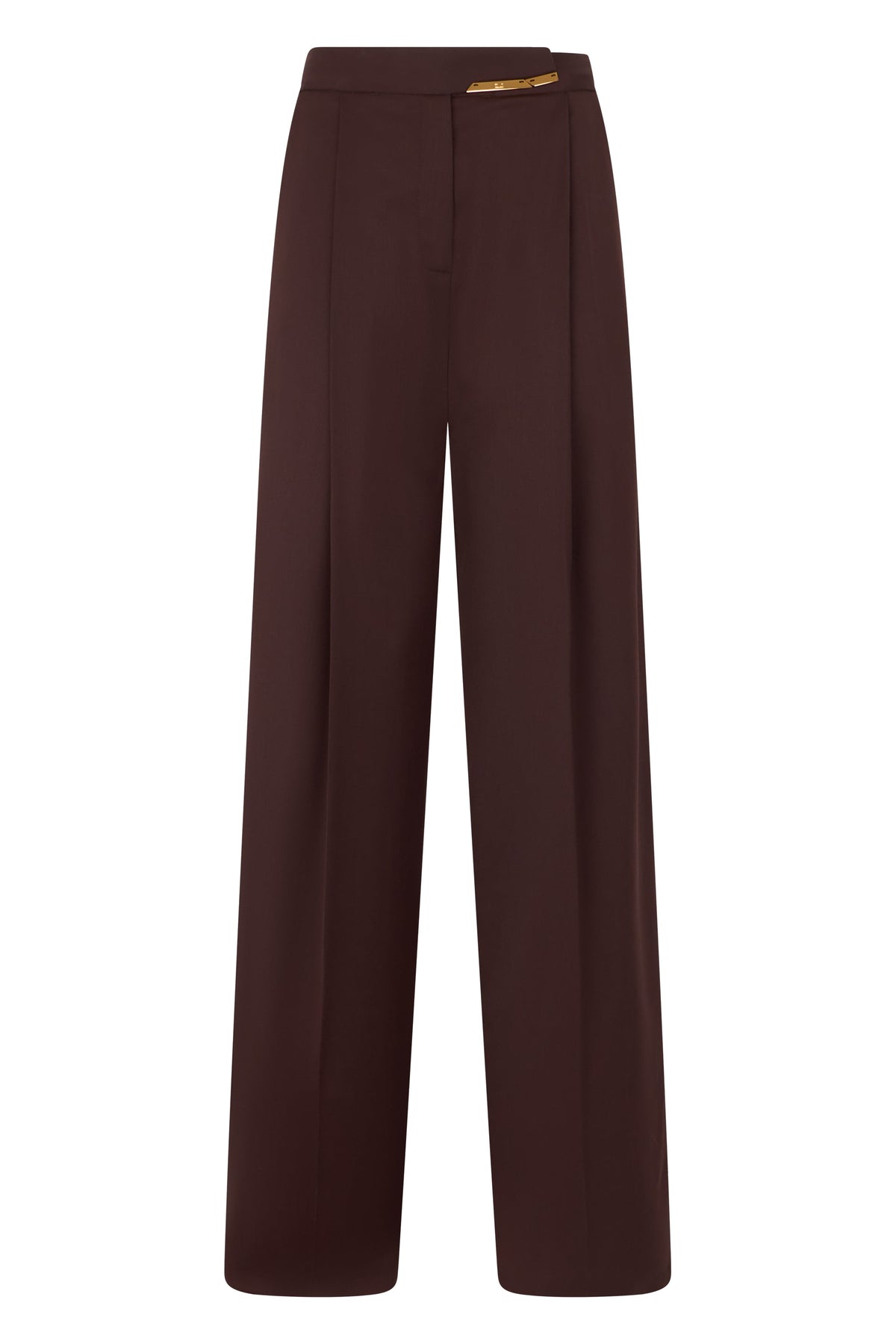 Wide-leg pants with metallic detail RTW