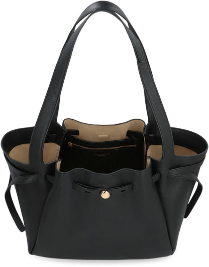 Tory Burch Romy smooth leather tote bag
