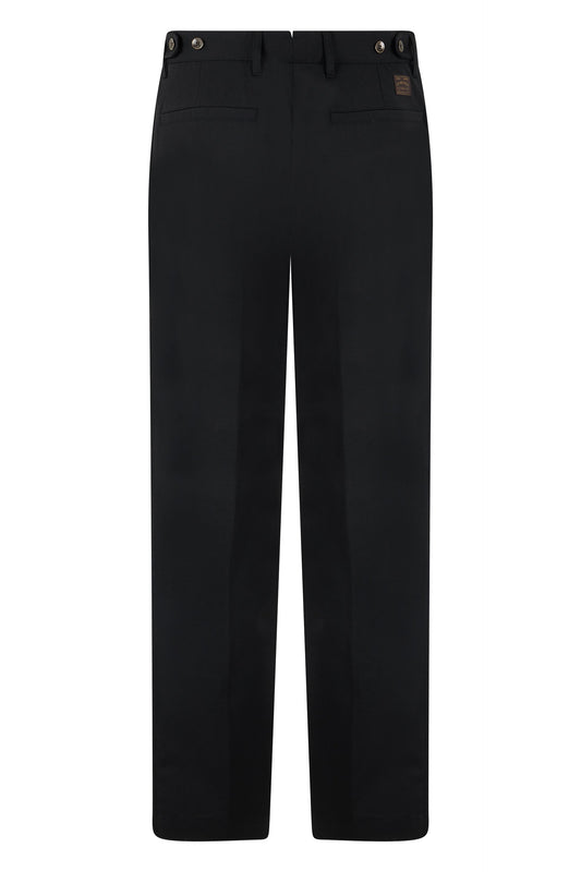 Trousers with pleats in wool blend RTW
