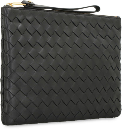 Leather flat pouch BAGS