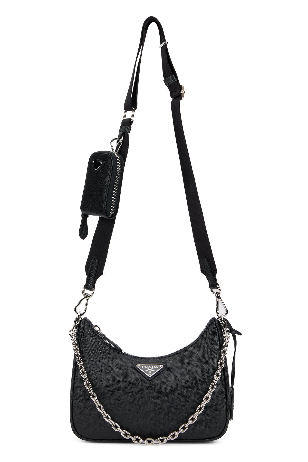 Shoulder bag in leather BAGS