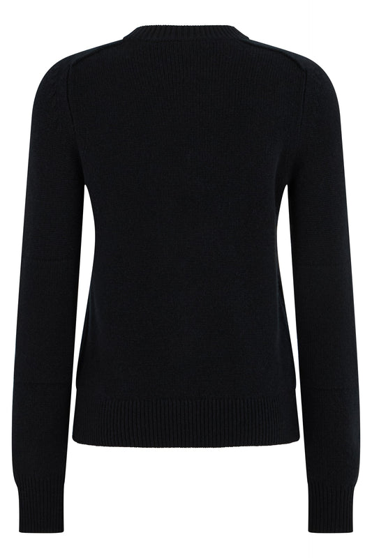 Crewneck sweater in cashmere RTW