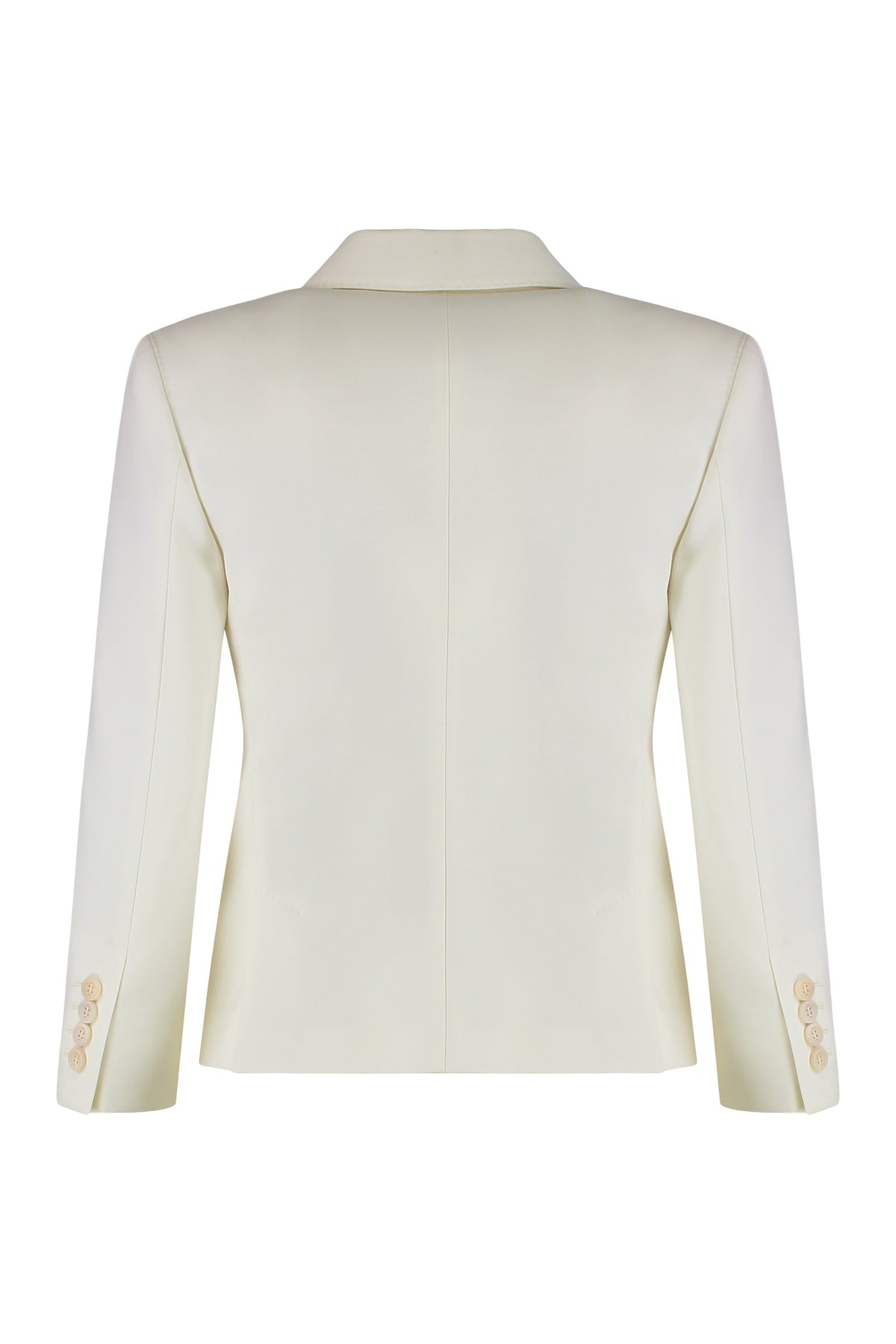 Crop blazer in wool fabric RTW