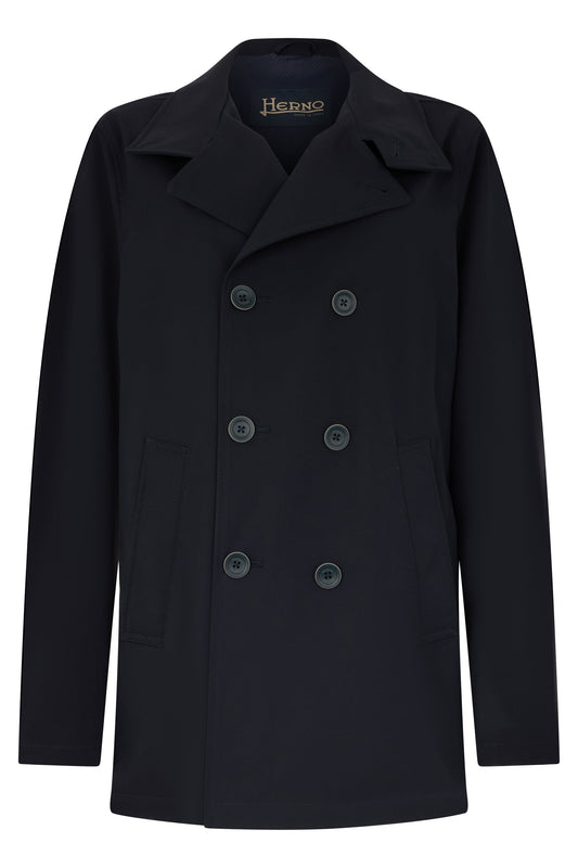 Double-breasted jacket in polyester RTW