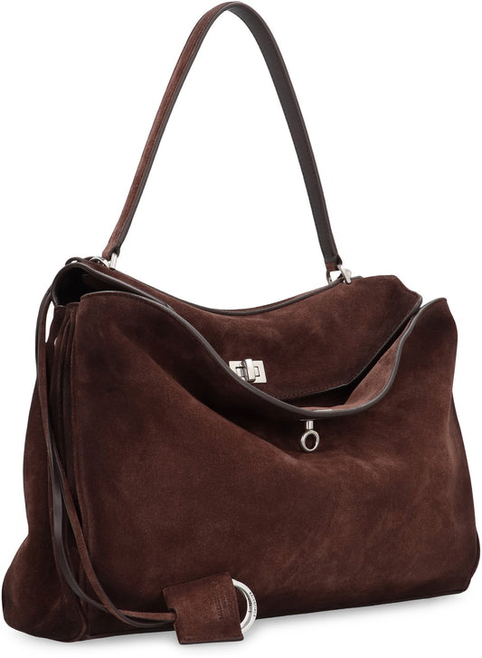 Rodeo Media bag in calf suede BAGS