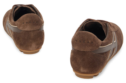 Suede sports shoes SHOES