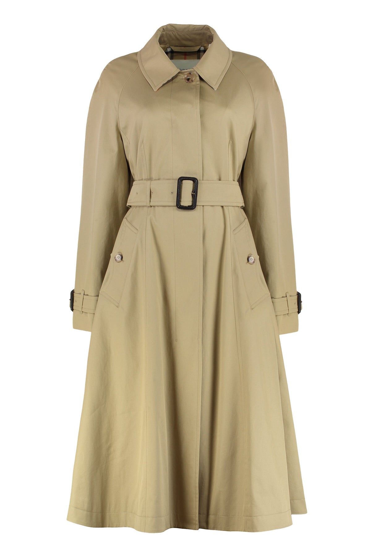 Car coat Ellingham fit-and-flare long in gabardine RTW