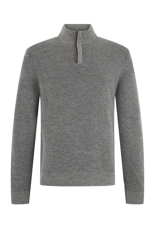 Sweater with zip collar RTW