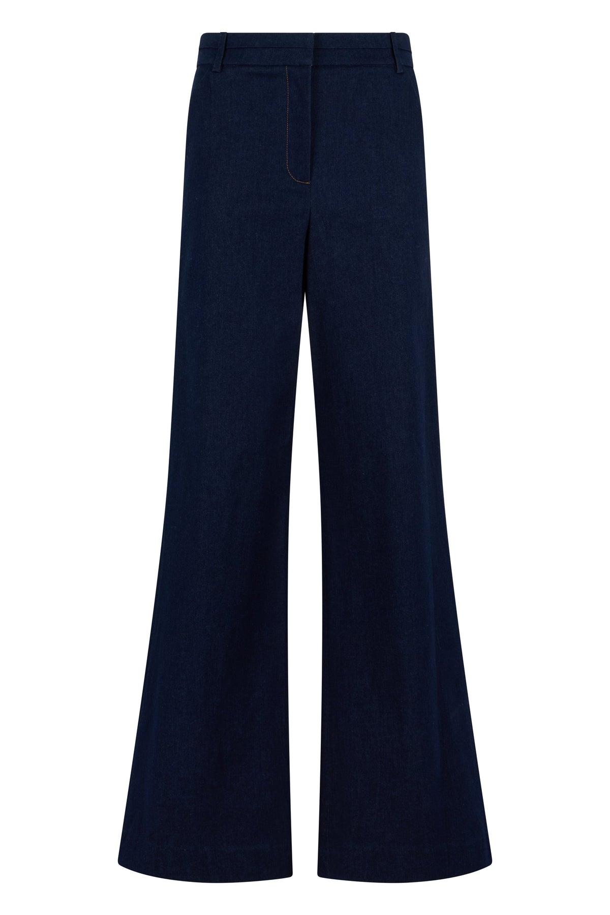 Bell-bottom denim pants RTW