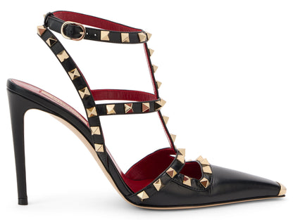 Pumps Rockstud in leather SHOES