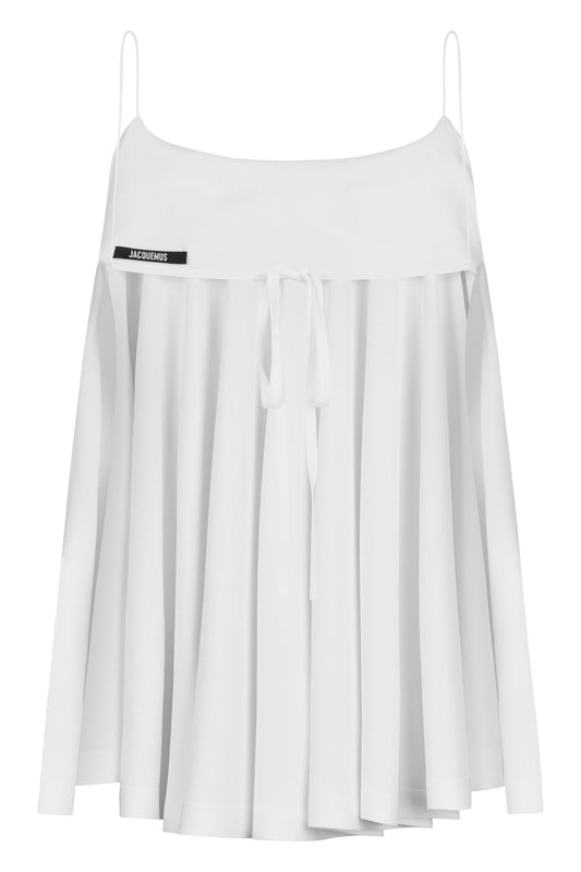 Top in voile with straps RTW