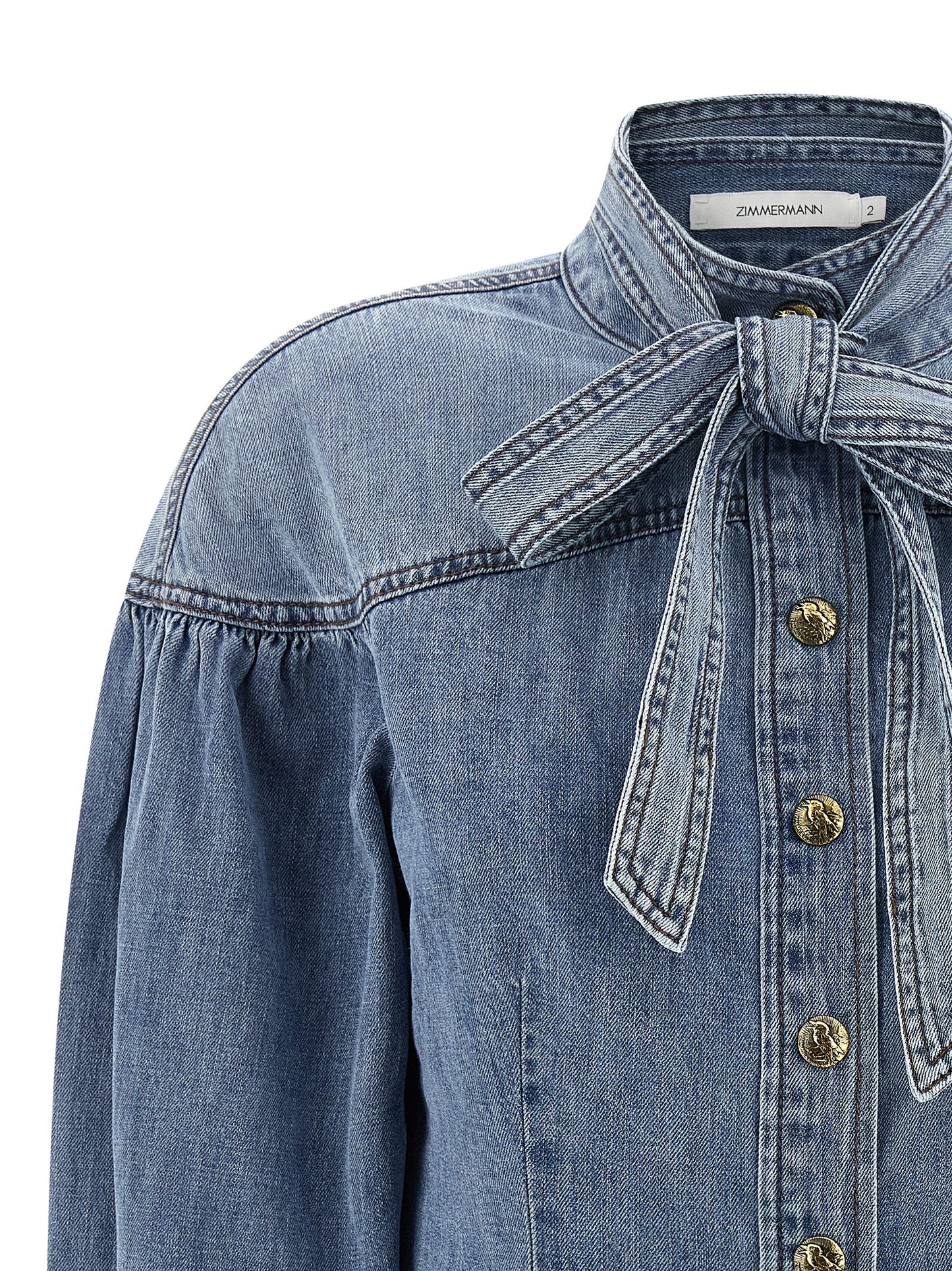 Denim shirt Shirt, blouse