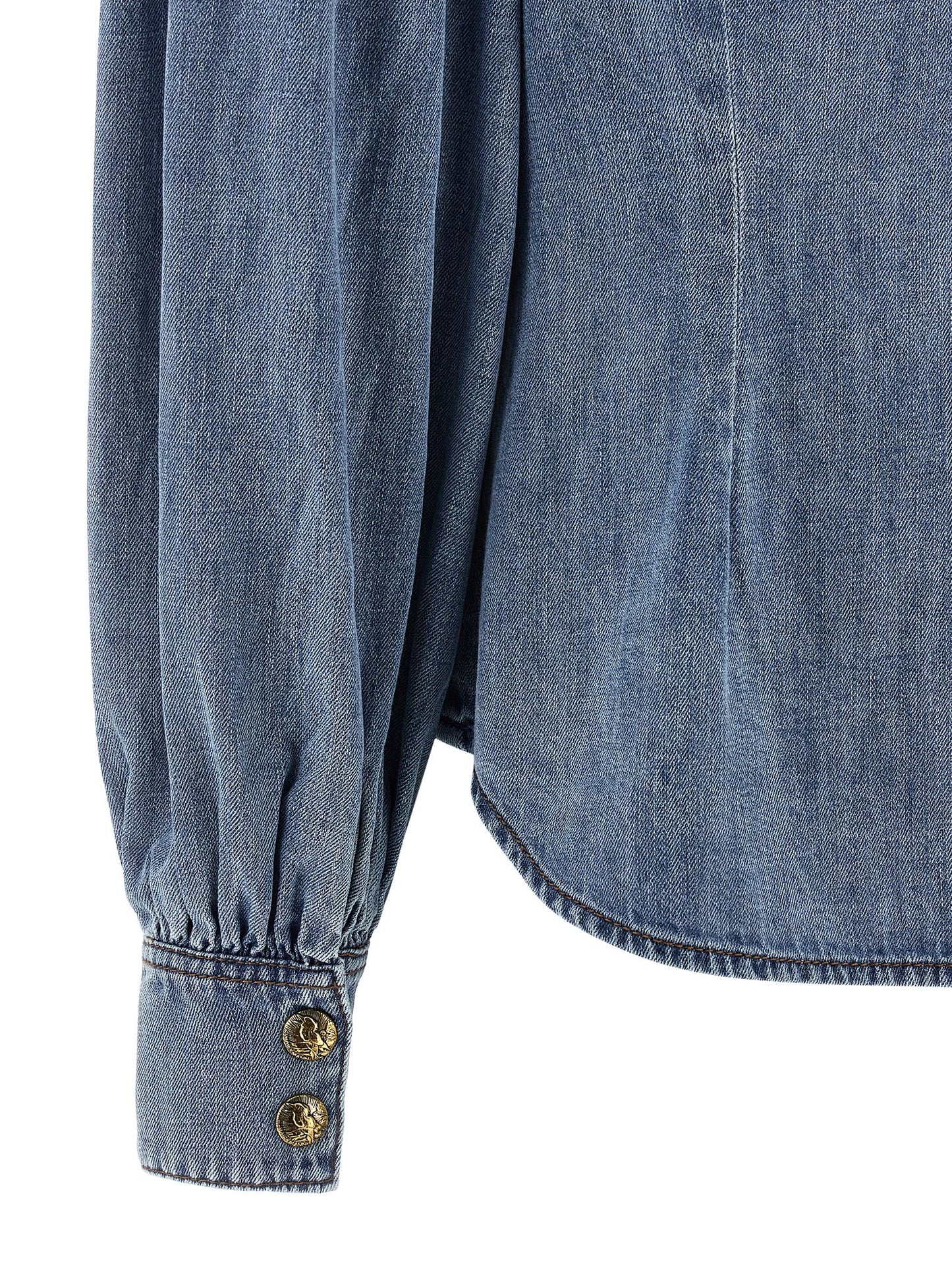 Denim shirt Shirt, blouse