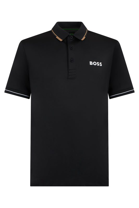 BOSS Pique cotton stretch polo