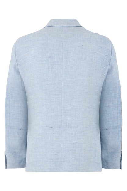 Unlined jacket in linen and wool RTW