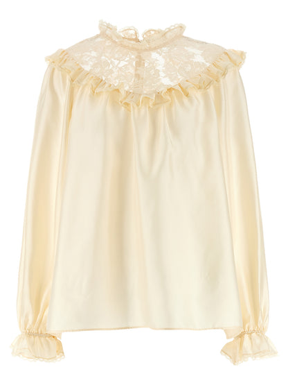 'Lace Billow' blouse Shirt, blouse