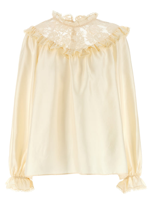 'Lace Billow' blouse Shirt, blouse