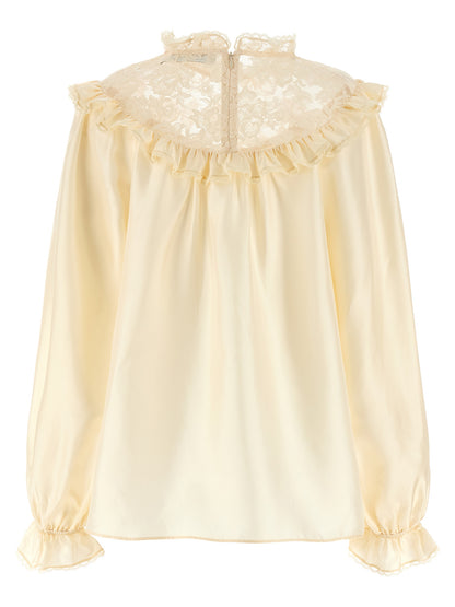 'Lace Billow' blouse Shirt, blouse