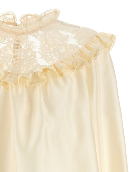 'Lace Billow' blouse Shirt, blouse
