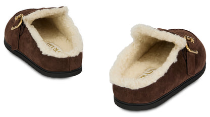Prada Padded slippers with strap