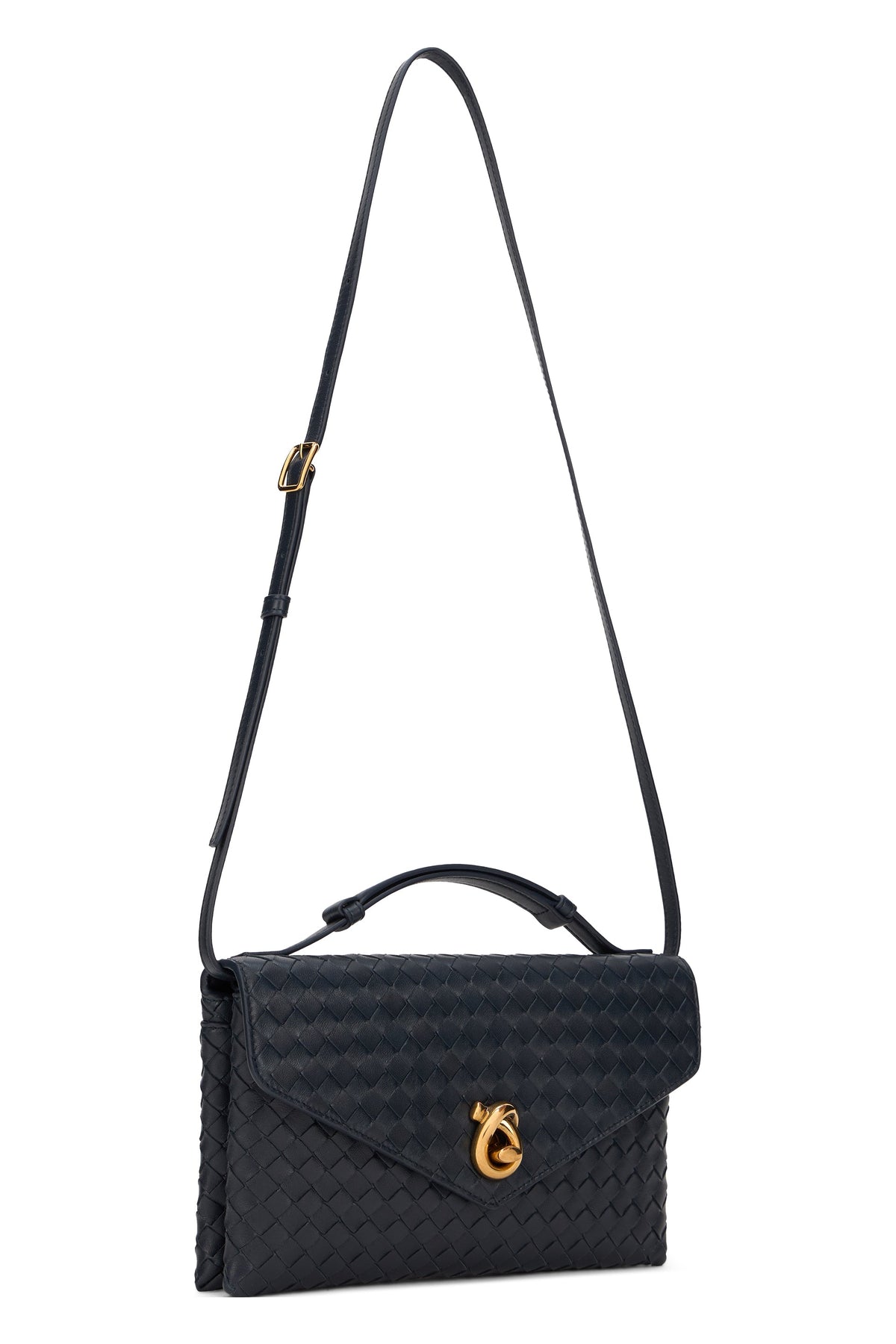 Handbag Knot Lock in leather BAGS