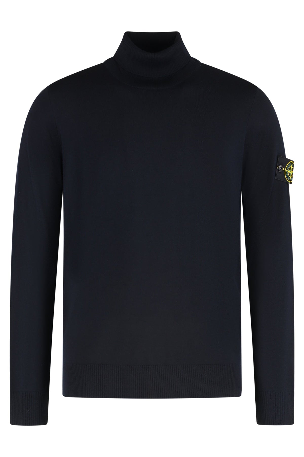 Stone Island Sweater with turtleneck in wool