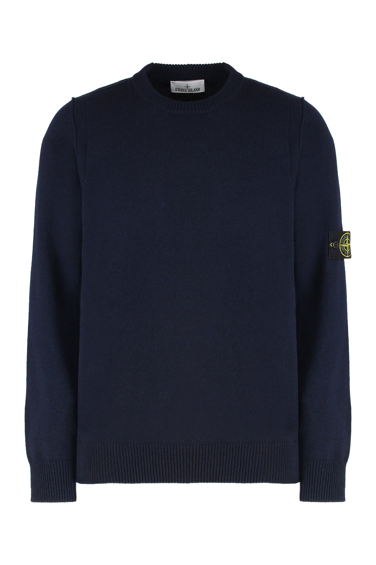 Stone Island Wool-blend crew-neck sweater
