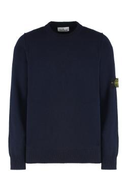 Stone Island Wool-blend crew-neck sweater