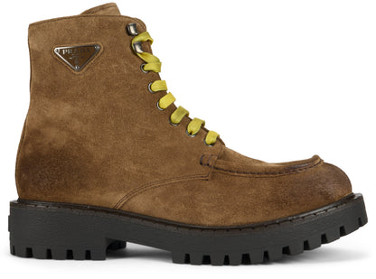 Lace-up leather boots SHOES