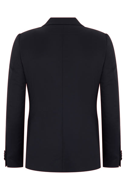 Single-breasted jacket in a wool and cashmere blend RTW