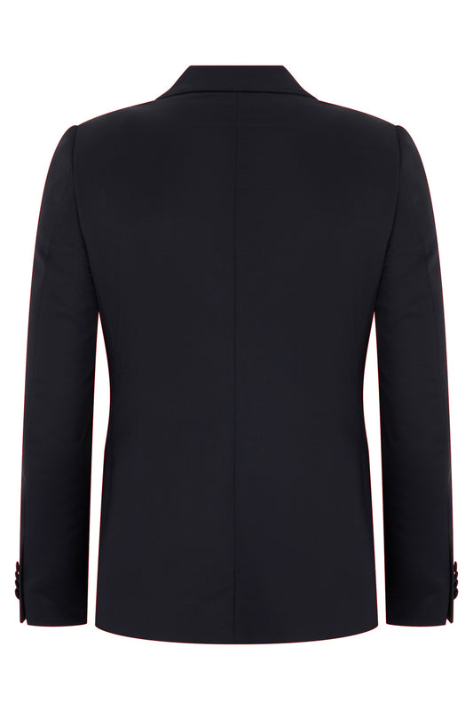 Single-breasted jacket in a wool and cashmere blend RTW