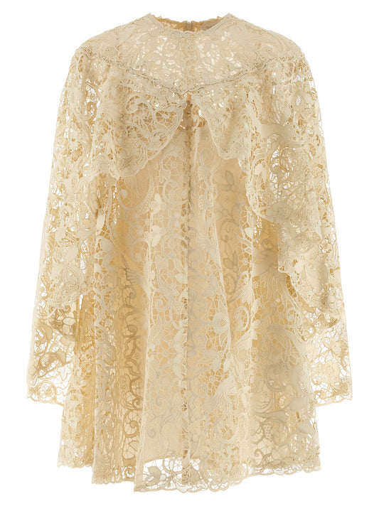'Memento Bird Lace Mini' dress Dresses