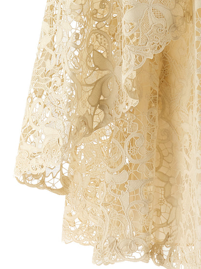 'Memento Bird Lace Mini' dress Dresses