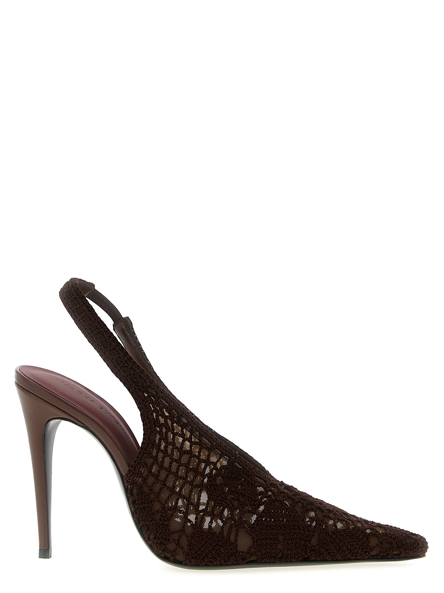 Crochet slingback Pumps