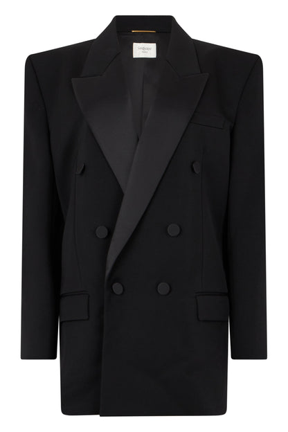 Double-breasted blazer with lance lapel RTW