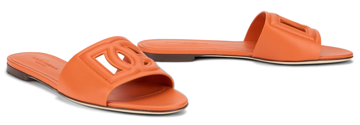 Dolce & Gabbana Low leather sandal