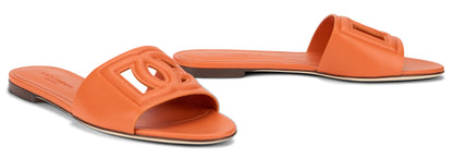 Dolce & Gabbana Low leather sandal