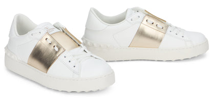 Valentino Garavani Low Open Sneakers in leather