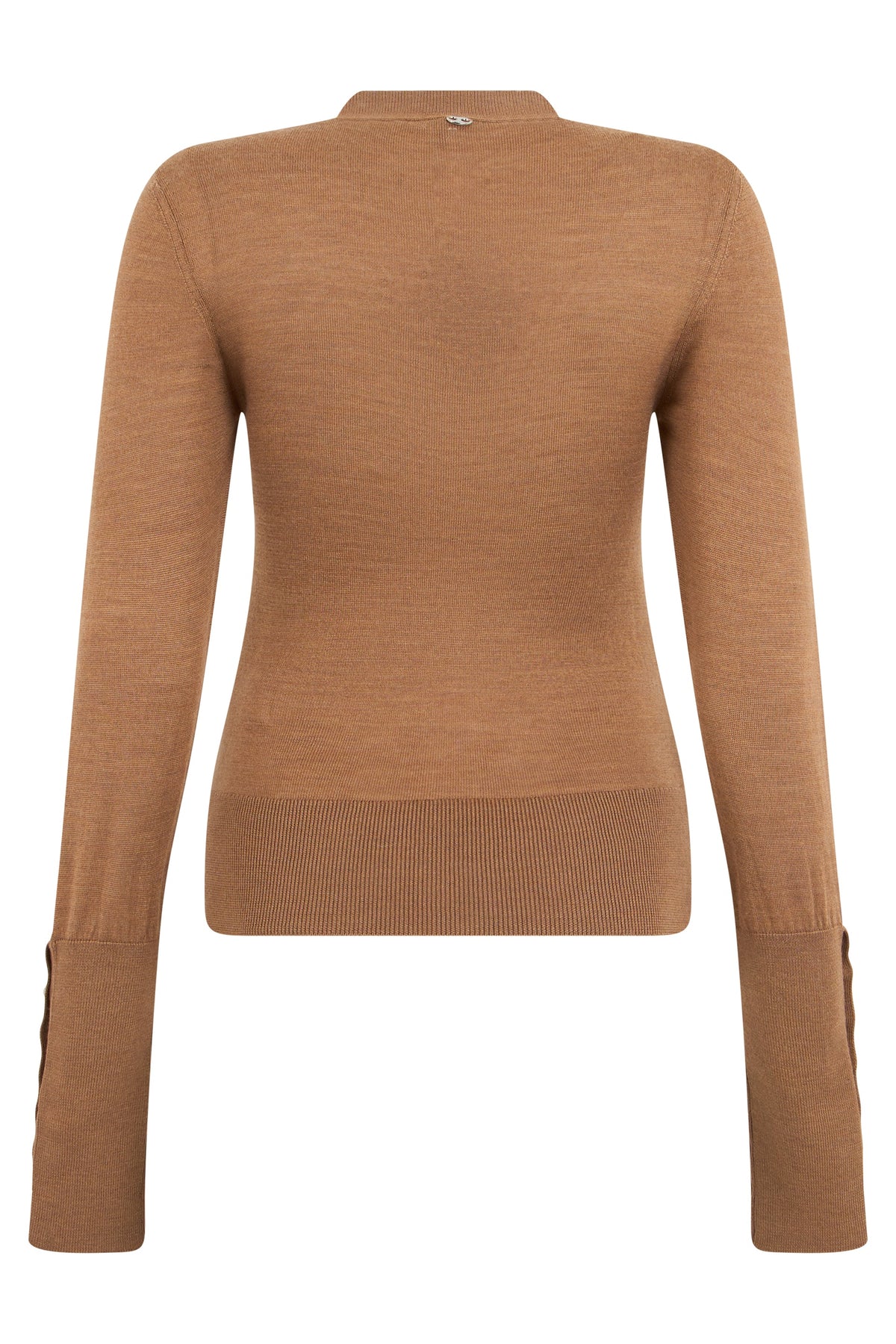 Crewneck sweater in a silk and wool blend RTW