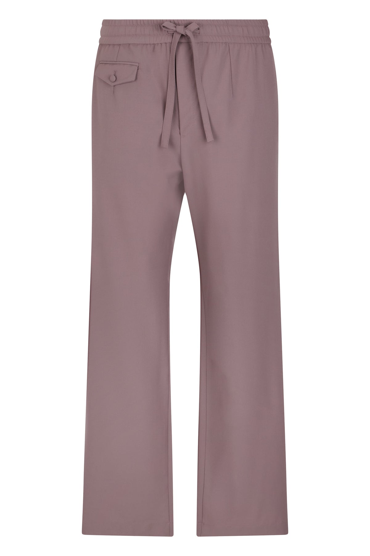 Jogging pants in wool poplin RTW