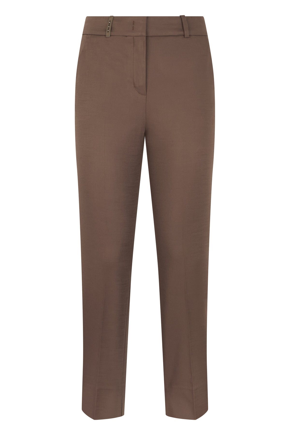 Straight cotton elastic pants RTW