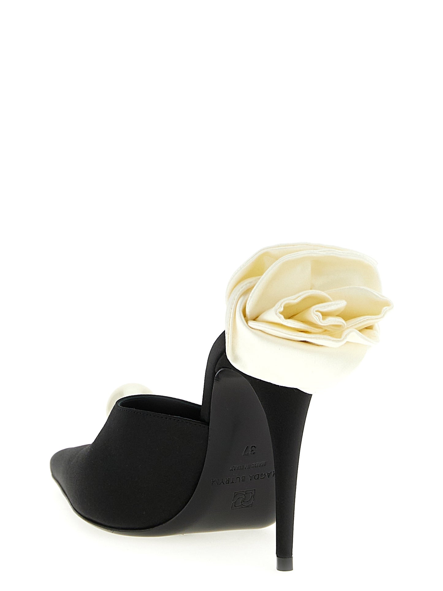 Satin mules Pumps