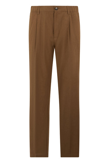 Linen and cotton trousers RTW