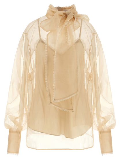 'Memento Organza' blouse Shirt, blouse