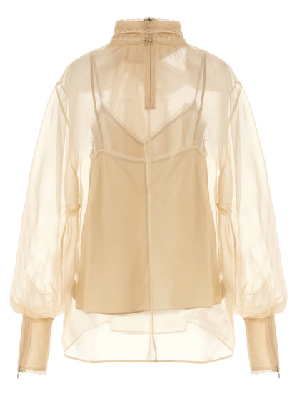 'Memento Organza' blouse Shirt, blouse