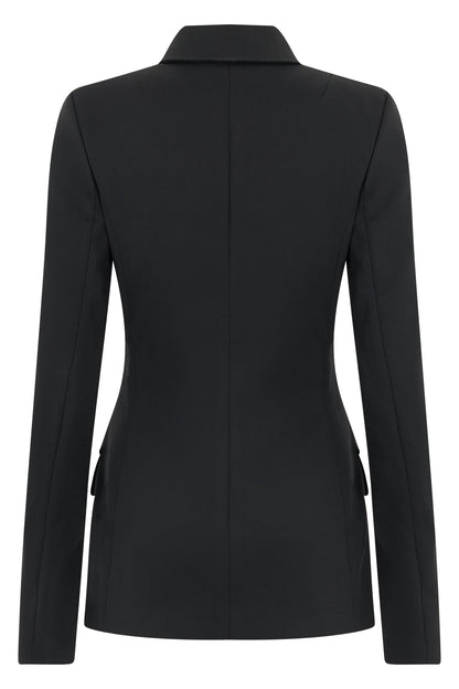 Double-breasted jacket in wool RTW