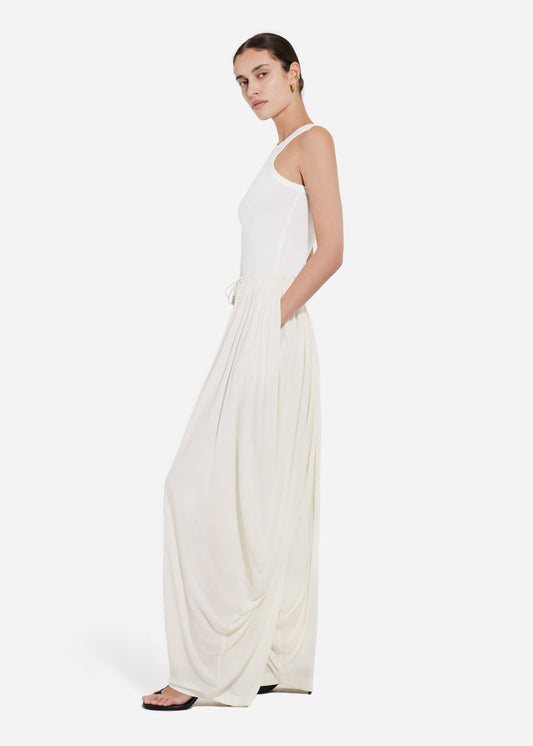 Co Elasticated waist gathered pant
