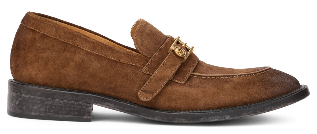 Loafers with gold buckle RTW